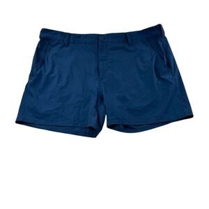 Huk Performance Fishing Shorts Mens XXXL Navy Blue 6" Inseam Gorpcore Hiking
